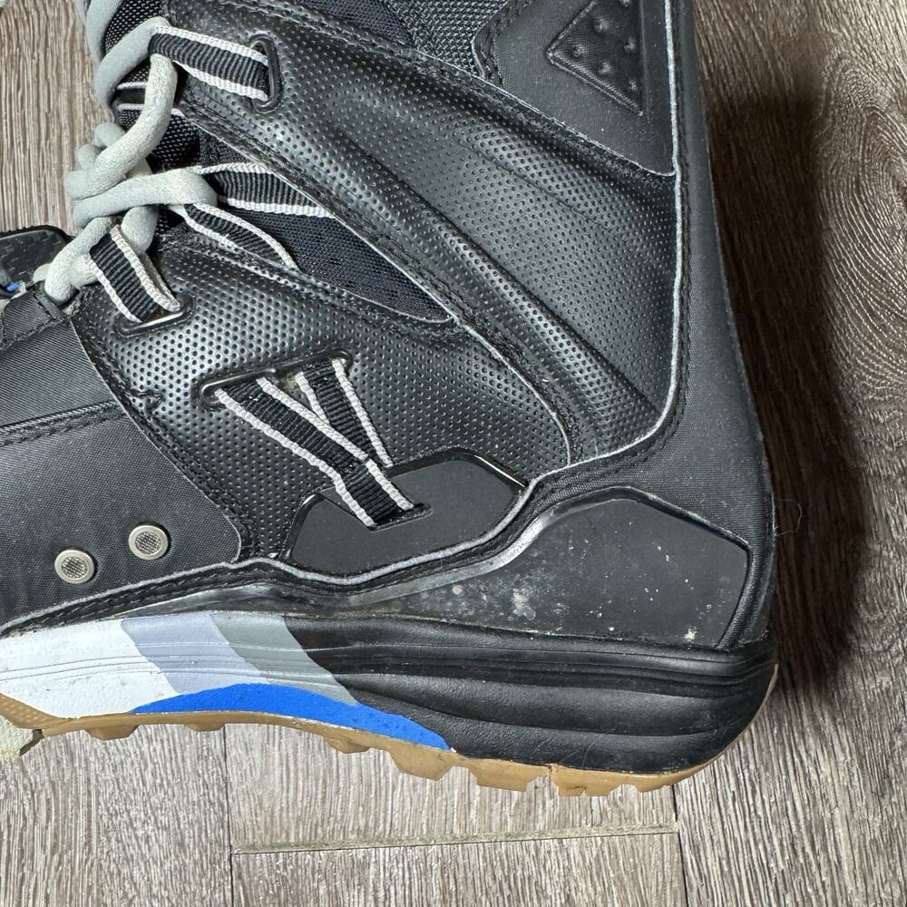 Vans Sequal Men’s Snowboard Boots US 11 Black Gray Lace-Up All Mountain - Picture 9 of 16